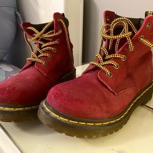 Dr. Martens Red Boots